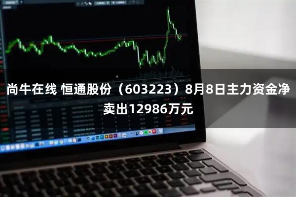 尚牛在线 恒通股份（603223）8月8日主力资金净卖出12986万元